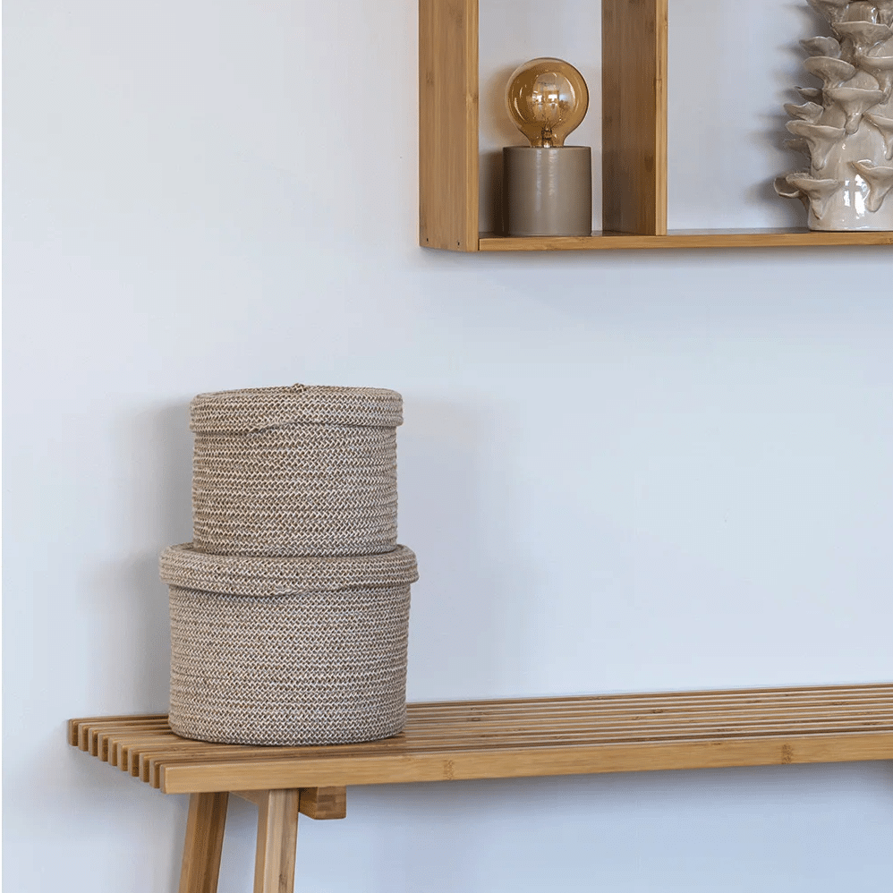 Sebal Kurve i Beige Bomuld