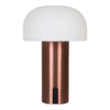 Soham LED Kobberlampe Fra House Nordic | ø15×20 cm – Genopladelig