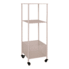 Torres Metalvogn i Sandfarvet Stål Fra House Nordic | 3 Hylder - 35x35x100 cm 1