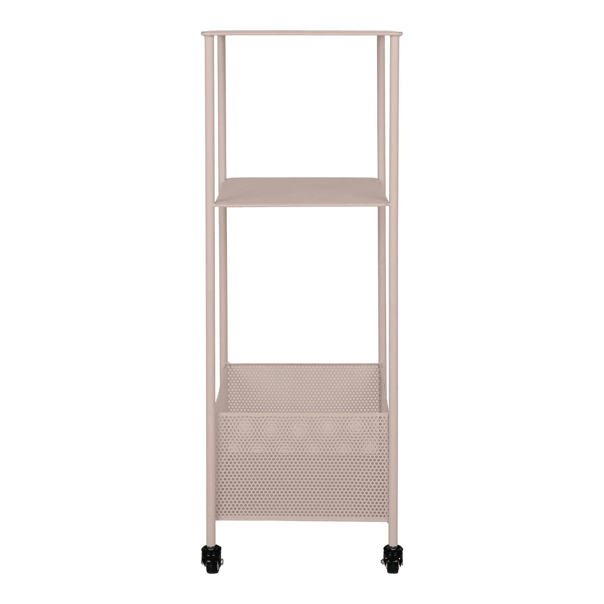 Torres Metalvogn i Sandfarvet Stål Fra House Nordic | 3 Hylder - 35x35x100 cm 2