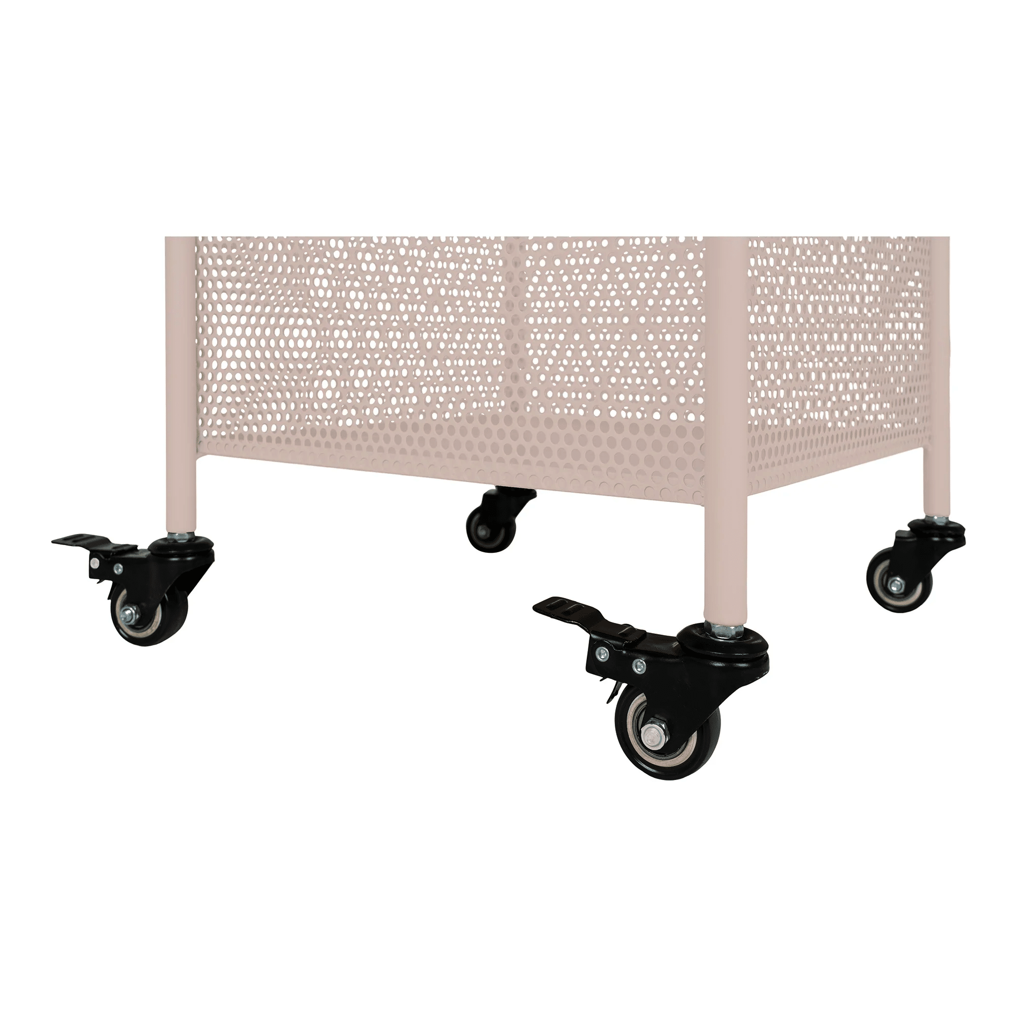 Torres Metalvogn i Sandfarvet Stål Fra House Nordic | 3 Hylder - 35x35x100 cm 3