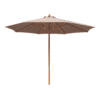 Austin Parasol Sandfarvet med Træstok Fra House Nordic | ø300 cm 2