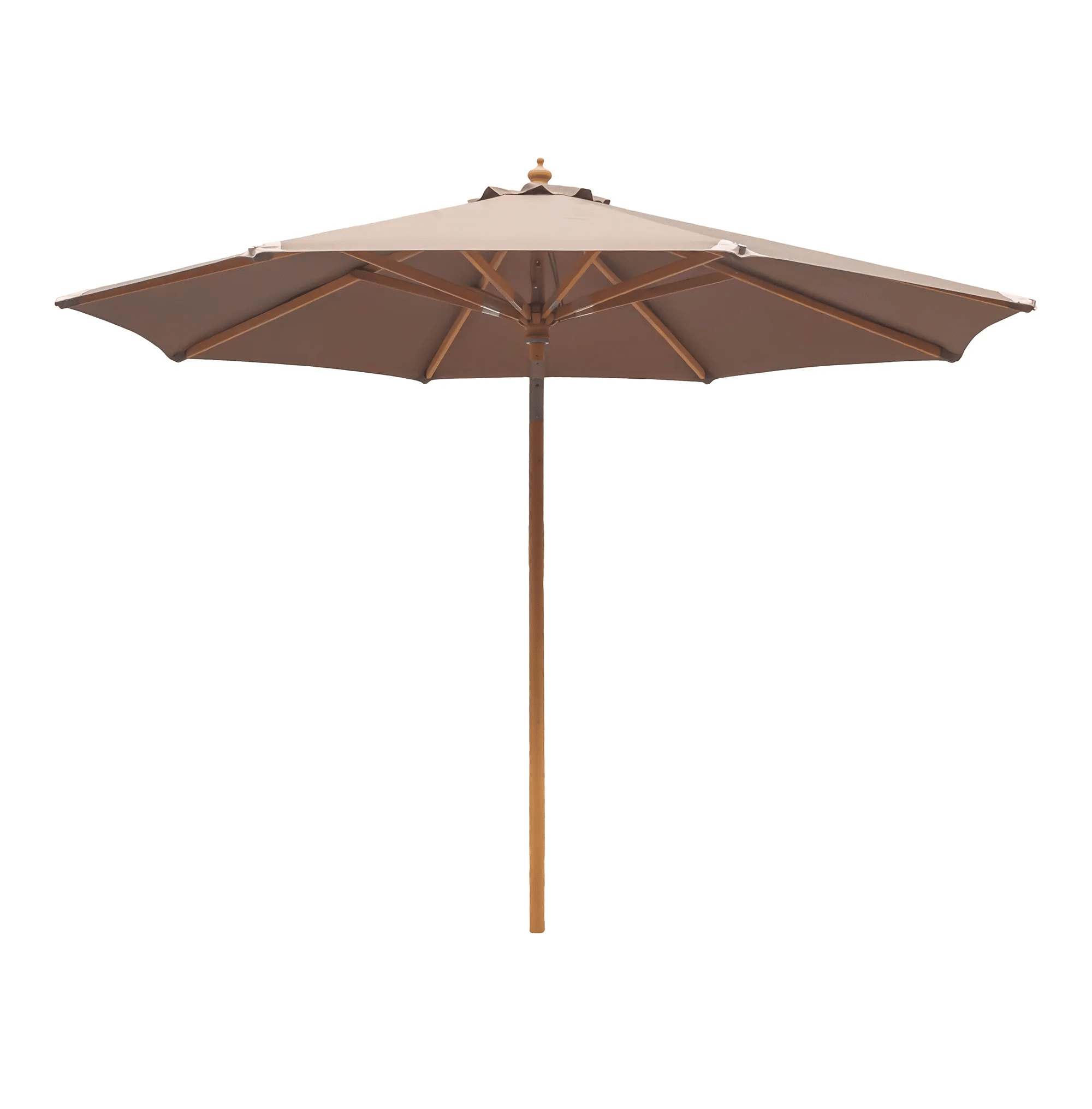 Austin Parasol Sandfarvet med Træstok Fra House Nordic | ø300 cm 2