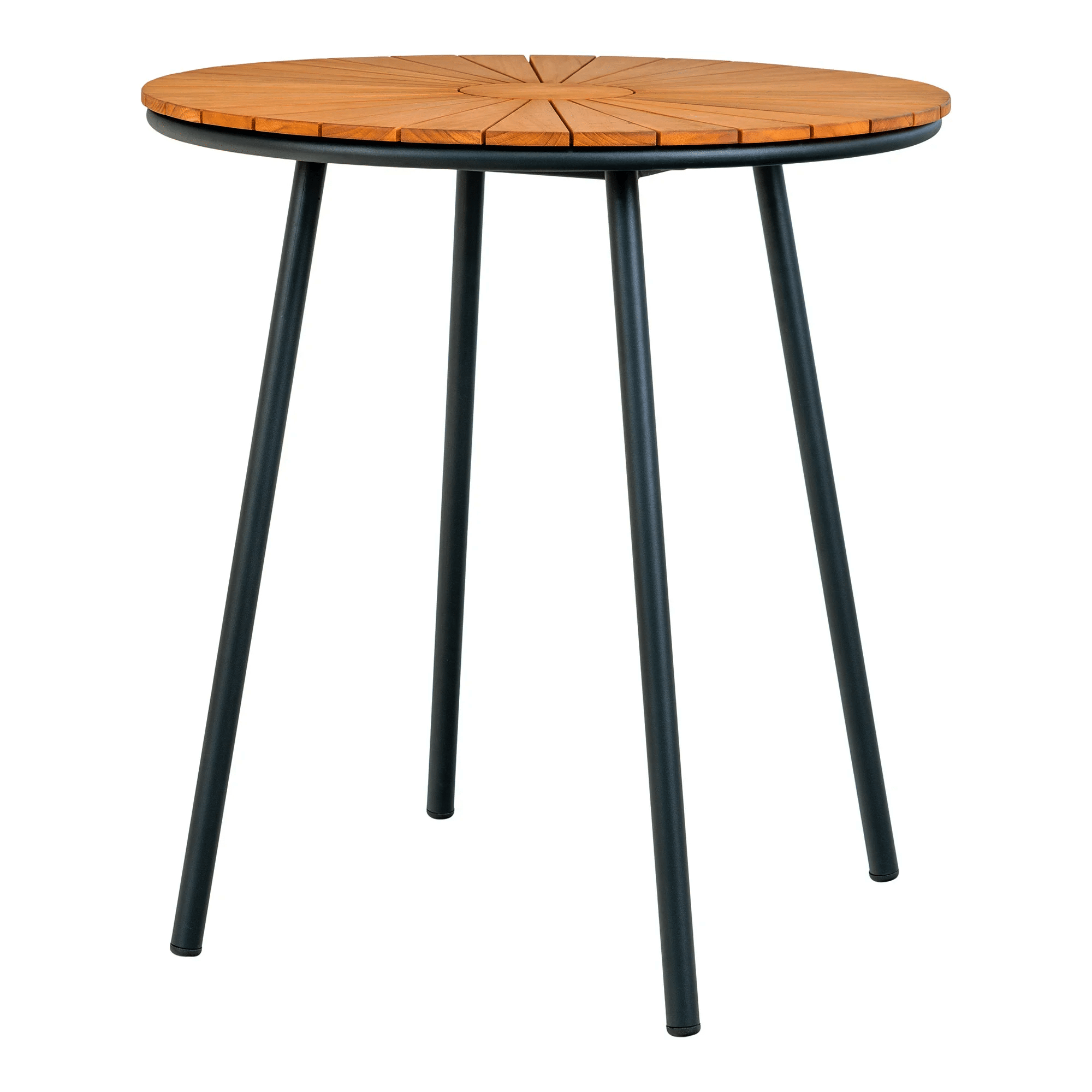 Cleveland Cafébord med Teak bordplade Fra House Nordic | ø70x74 cm 1