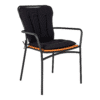 Cleveland Hynde i Sort Polyester Fra House Nordic | 45x51,5x5 cm