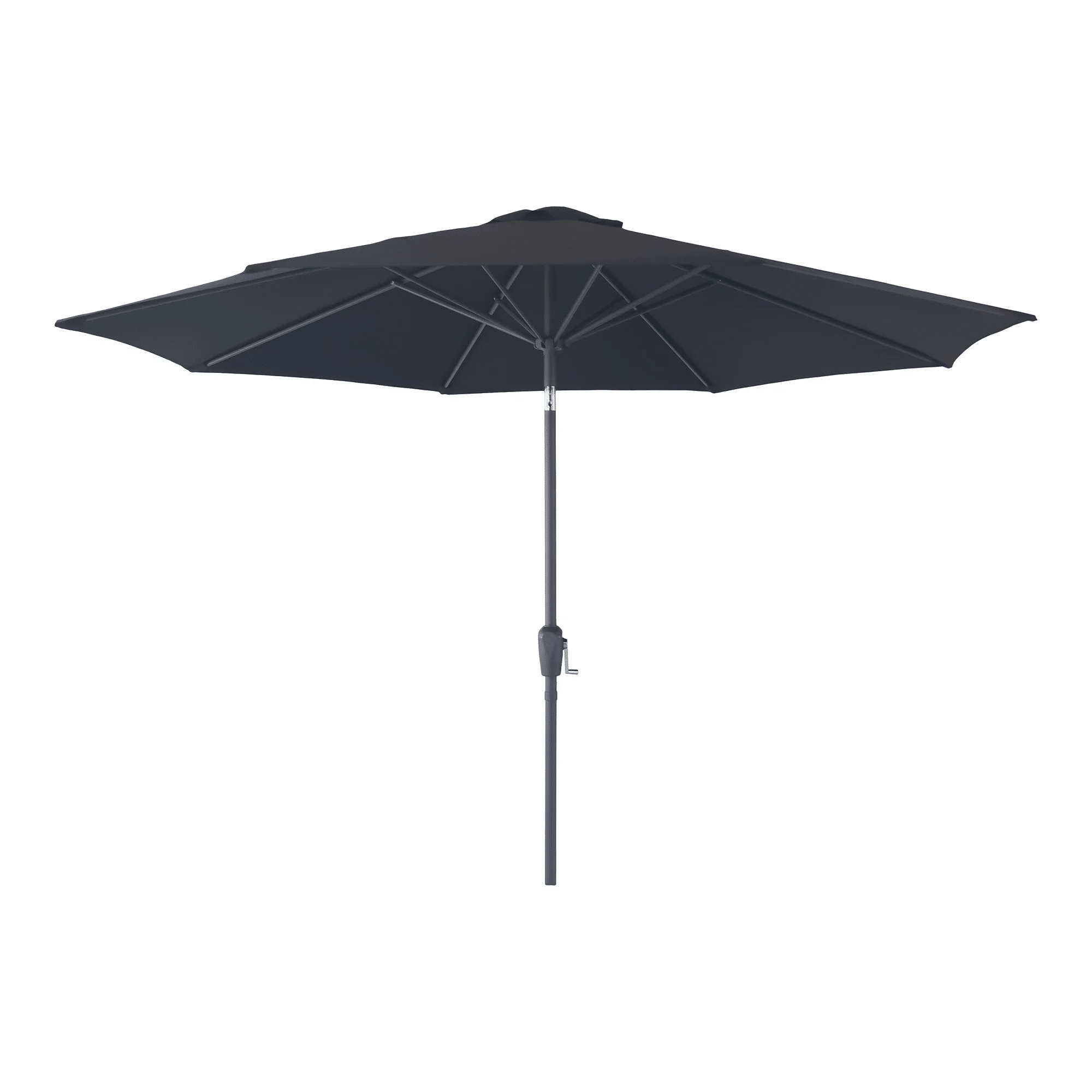 Houston Parasol i Sort med Metalstok Fra House Nordic | ø300 cm 1