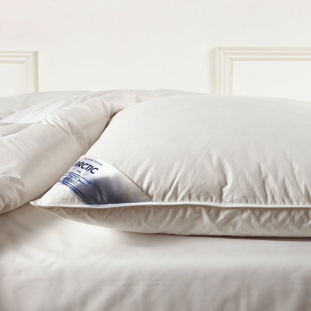 Cuscino in misto lino e cotone bianco con treccia, 60x60cm INAC