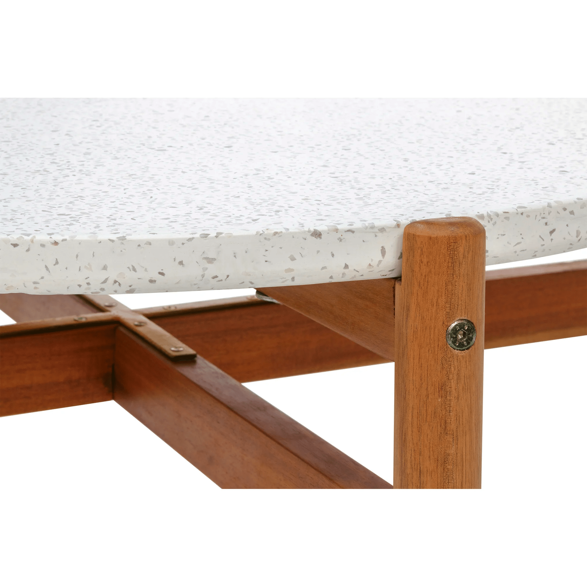 Terracina Loungesæt i Beige Acacia Fra House Nordic | 2 Stole - 1 Sofa - 1 Bord 3