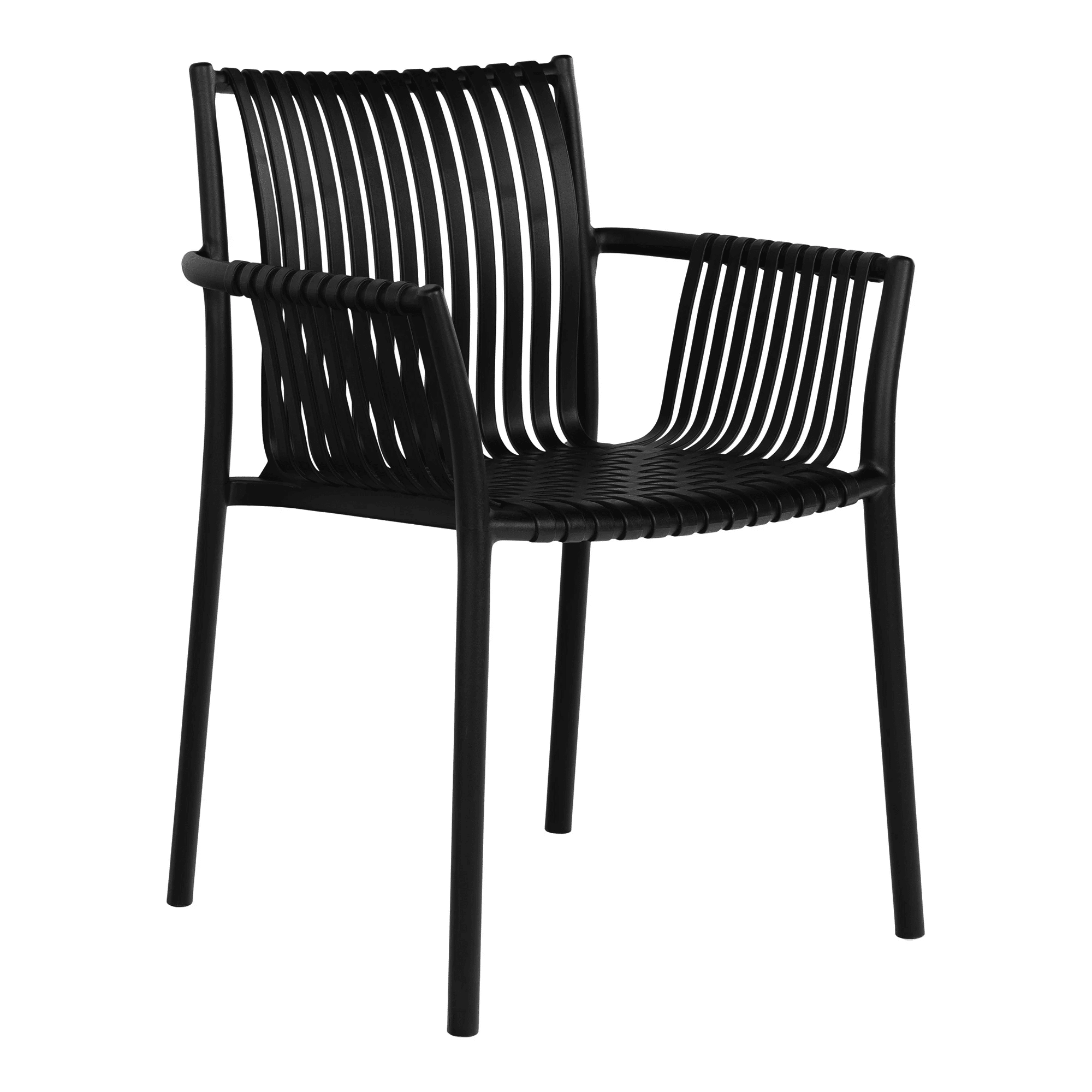 Tulsa Havestol i Sort Polypropylen Fra House Nordic | 56,5x59,5x82,5 cm1