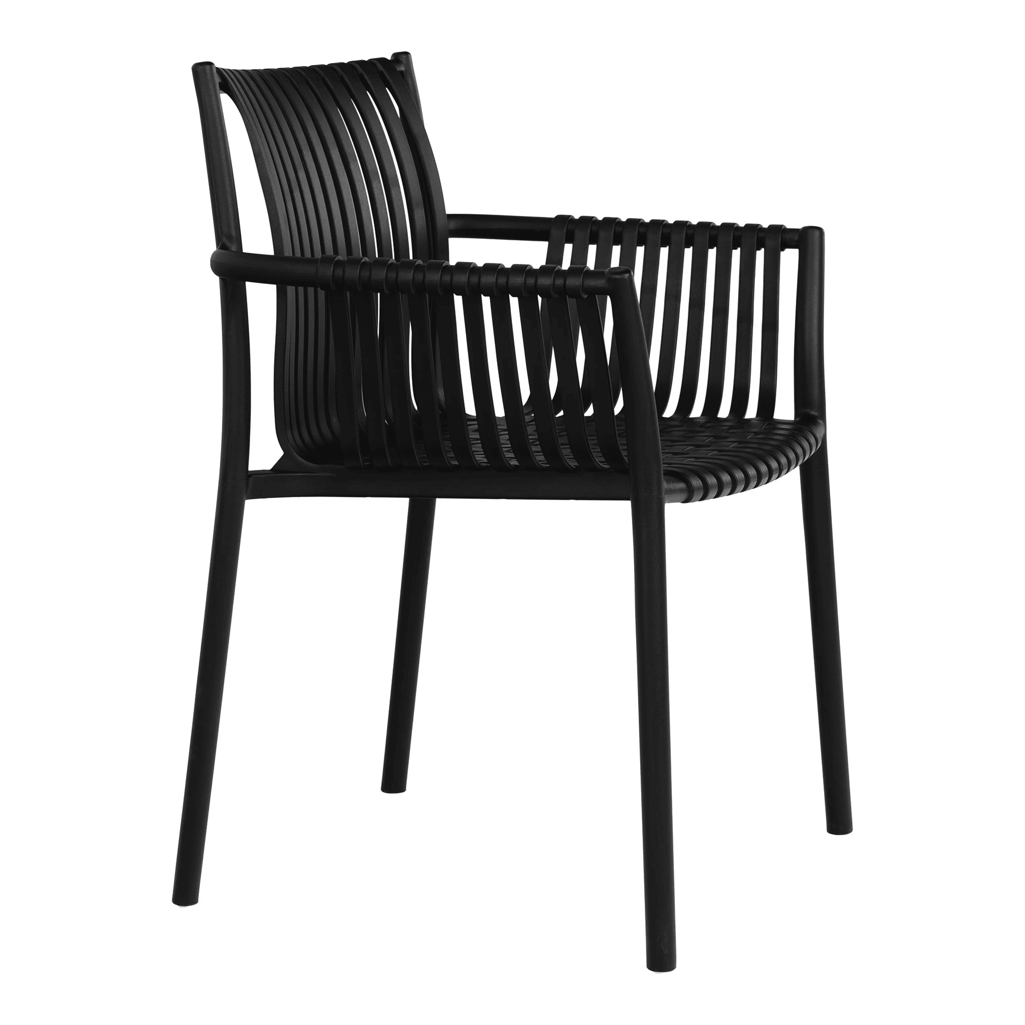 Tulsa Havestol i Sort Polypropylen Fra House Nordic | 56,5x59,5x82,5 cm3