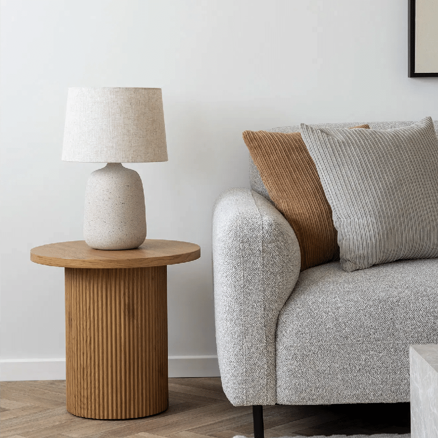 Salvador Højrevendt Loungesofa i Lysegrå Fra House Nordic | Bouclé3