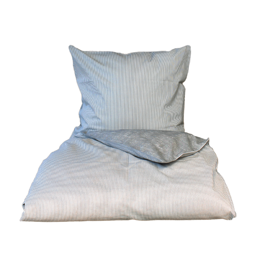 Omhu mini strib lys grå 1