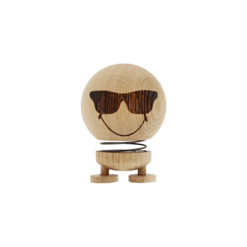 Smiley Cool Hoptimist I Raw oak Fra Hoptimist | B5xL5xH8 cm