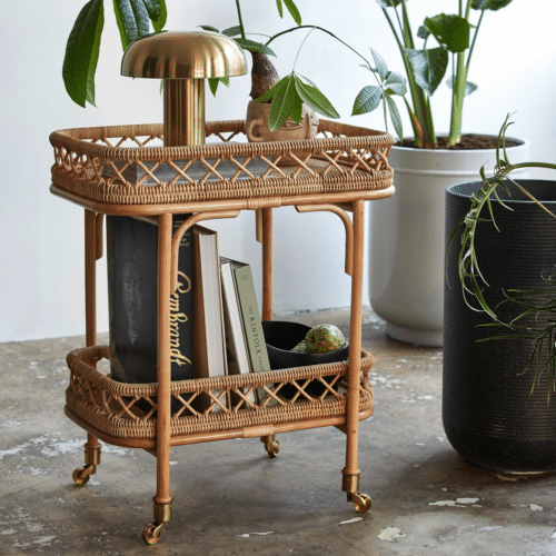LIRI rullebord i Rattan fra Nordal | Natur