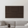 Akustikpanel i Valnødlook Fra House Nordic | MDF - 52x52x2 cm
