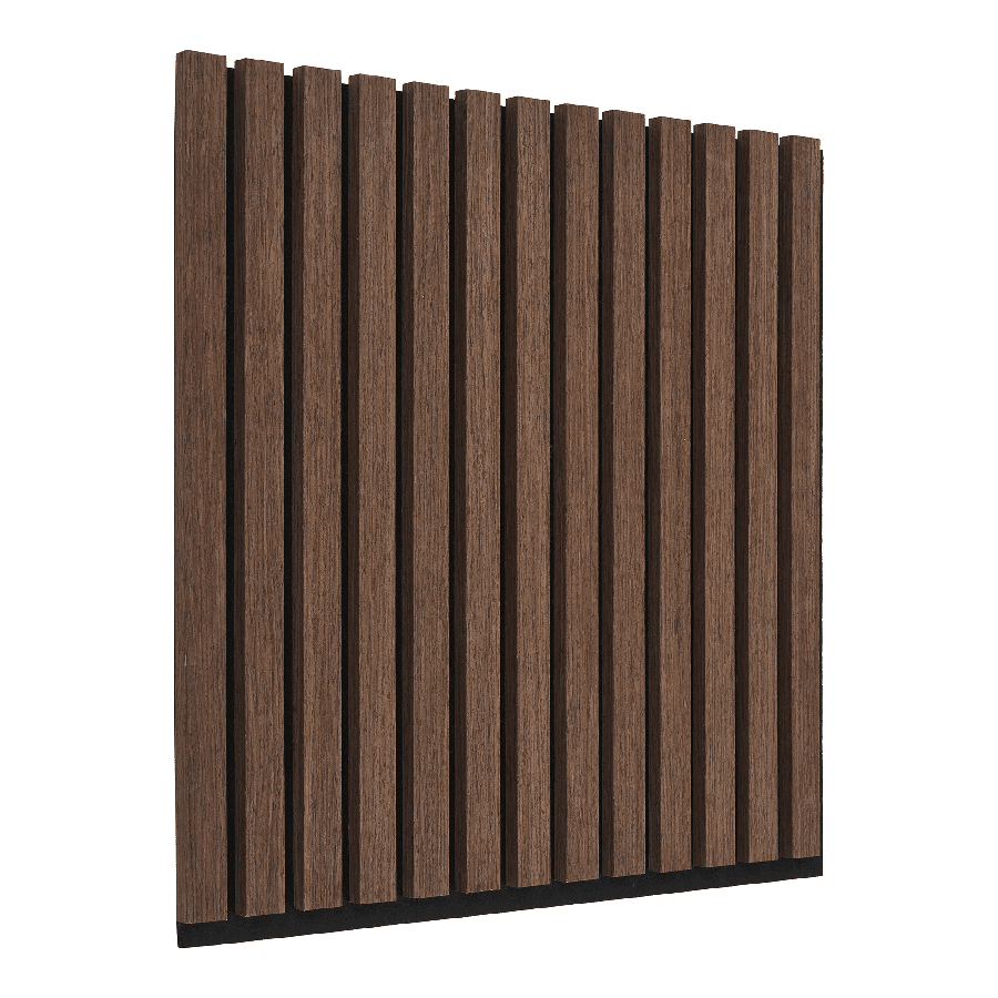 Akustikpanel i Valnødlook Fra House Nordic | MDF - 52x52x2 cm 2