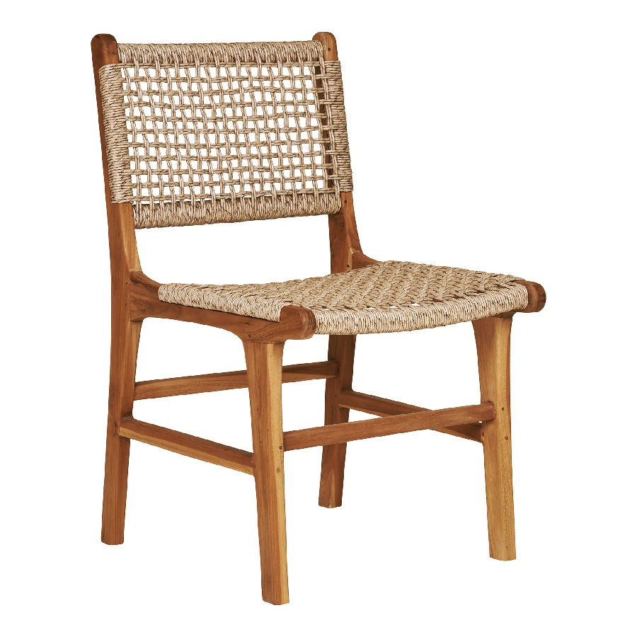 Derby Spisebordsstol uden Armlæn i Teaktræ Fra House Nordic | Polyrattan