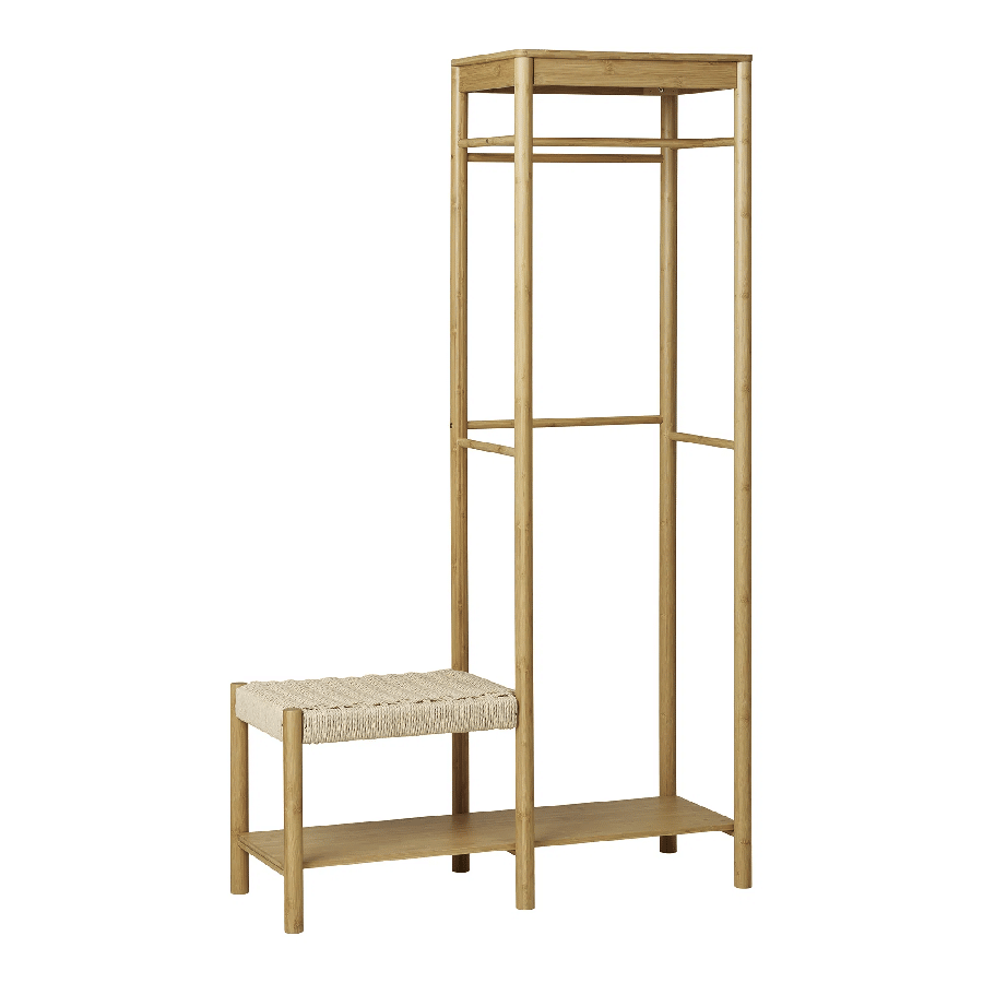 Ember Tøjstativ Fra House Nordic | Bambus - 165x95x36cm1