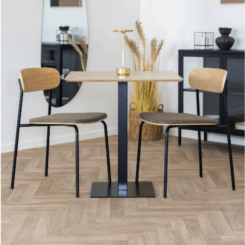 Fano Cafebord i Natur Fra House Nordic | MDF - 70x70x75 cm