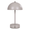 Holt Genopladelig LED Bordlampe i Sand:Stål Fra House Nordic | Metal - Ø15 x H25 cm 1