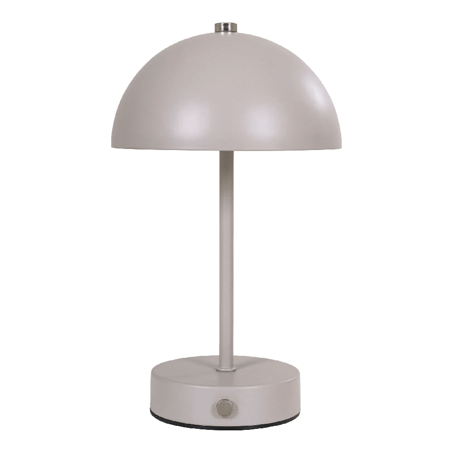 Holt Genopladelig LED Bordlampe i Sand:Stål Fra House Nordic | Metal - Ø15 x H25 cm 1