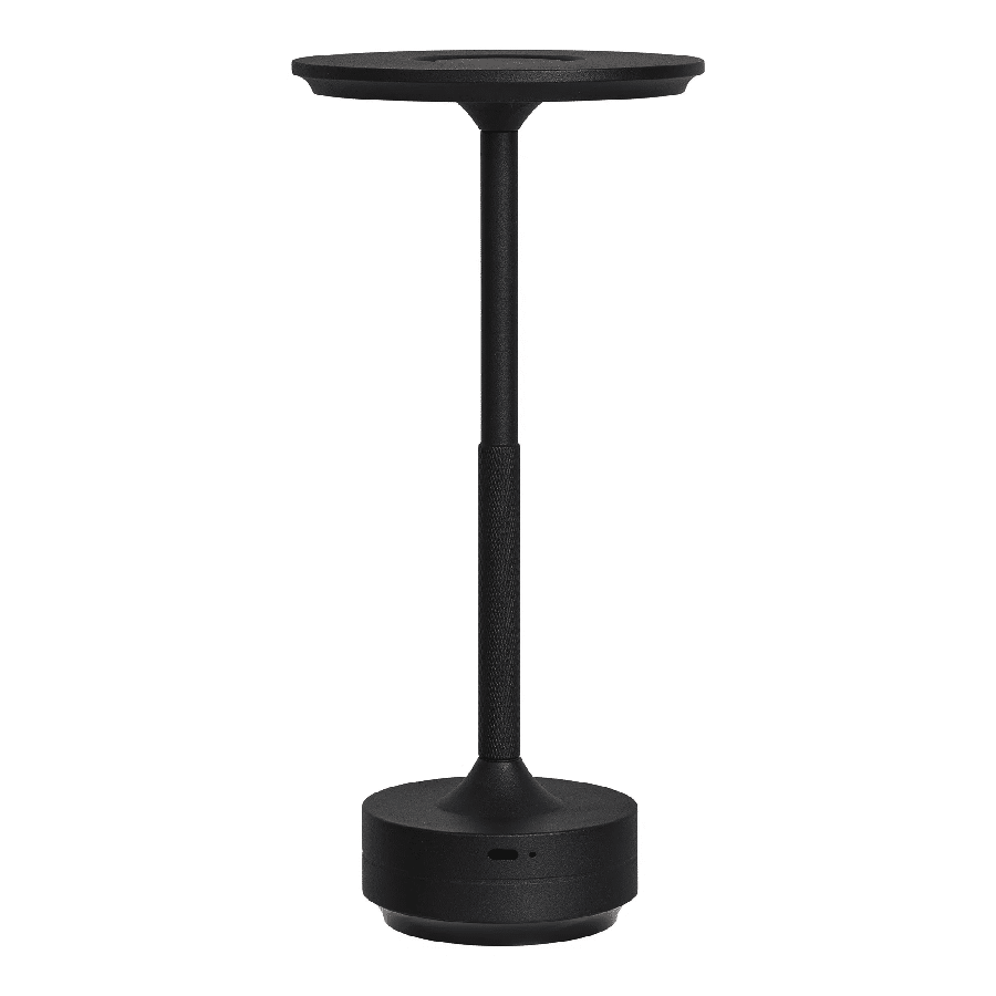 Lyneham Genopladelig LED Bordlampe i Sort Fra House Nordic | Aluminium - Ø13 x H28,5 cm 2