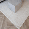 Pune Tæppe Råhvid Fra House Nordic | Håndtuftet Uld - 160x230 cm 2