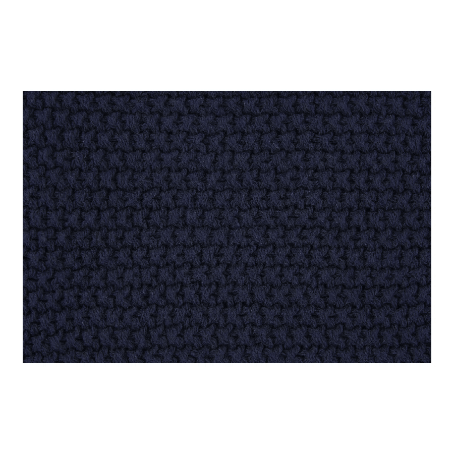 Santos Plaid i Mørkeblå Fra House Nordic | Genanvendt Bomuld - 130x170 cm 2