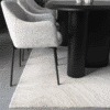 Surat Tæppe Lysebrun:Råhvid Fra House Nordic | Håndtuftet Uld - 160x230 cm3