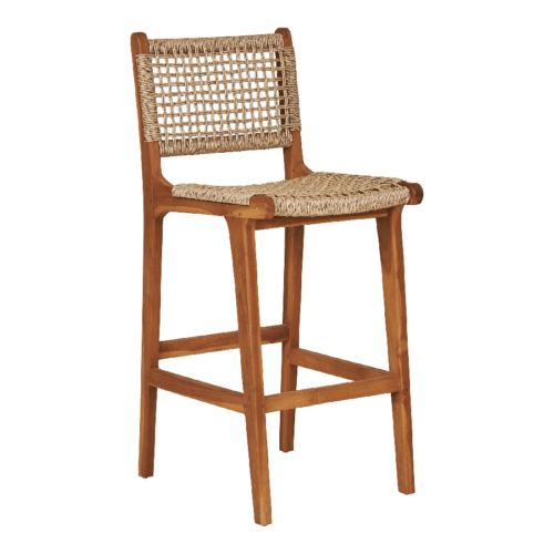 Derby Counterstol / Barstol i Flet og Massiv Teaktræ Fra House Nordic | Teak - OUTLET