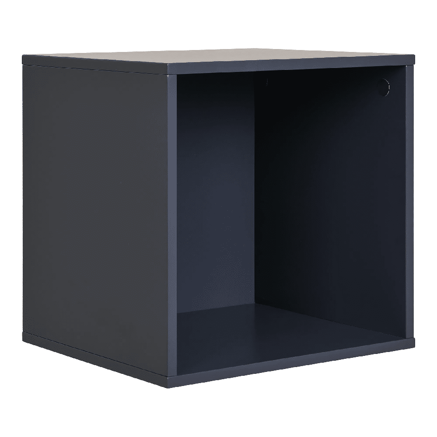 Horne Væghylde i Mørkegrå Malet Træ fra House Nordic | L34xB30xH34cm