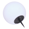 Lifton Genopladelig LED Lampe i Hvid med Integreret Solcelle fra House Nordic | Ø25cm