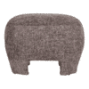 Nazare Puf i Beige Polyester fra House Nordic I L53xB41xH38cm 2