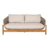 Terracina Loungesofa i Beige inkl. Hynder fra House Nordic