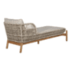 Terracina Solseng i Massiv Akacietræ inkl. Beige Hynder og flet fra House Nordic | L190xB87xH72,6cm 1