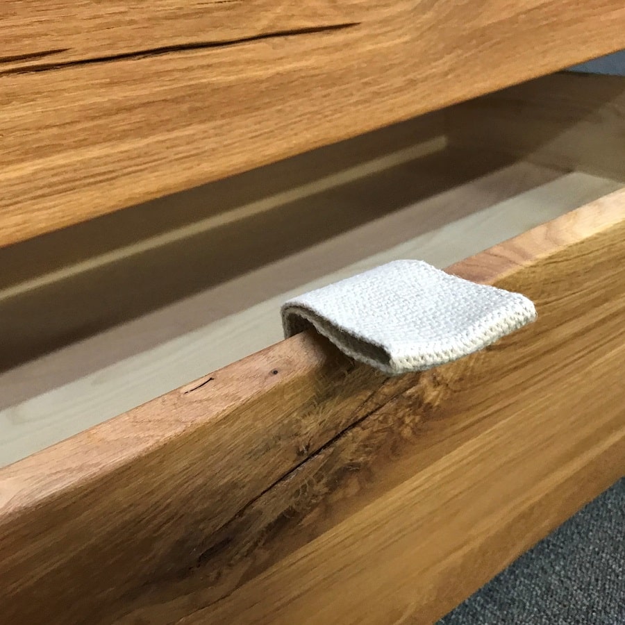 Frigg Skuffesæt i Massiv FSC Egetræ fra Organic Sleep 2