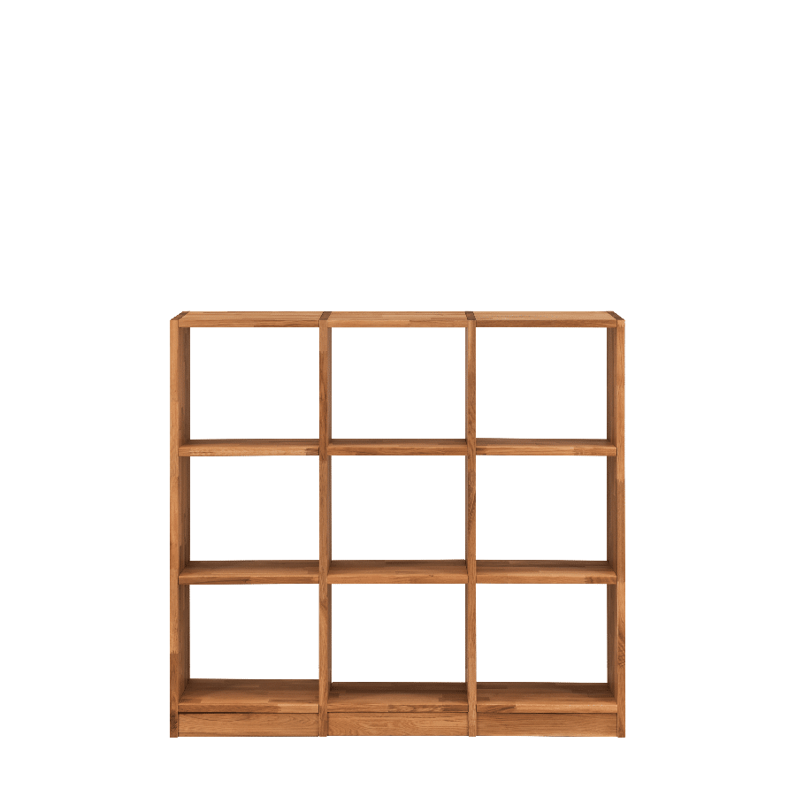 Loke-Snedker-Reol-i-Massiv-FSC-Egetrae-og-Naturolie-fra-Organic-Sleep-B136-x-H125-x-L34-