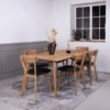 Vidar Snedker Spisebord i Massiv Egetræ & Natur Olie fra House Of Sander | B- 95cm. L- 180-295cm. H- 3cm. 2