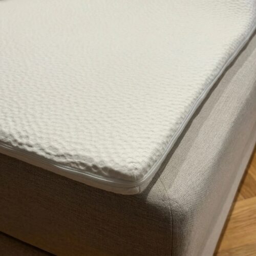 Organic Sleep Topmadras i 100% FSC Talalay Naturlatex & 100% Naturlig Bomulds Betr&aelig;k | 5cm