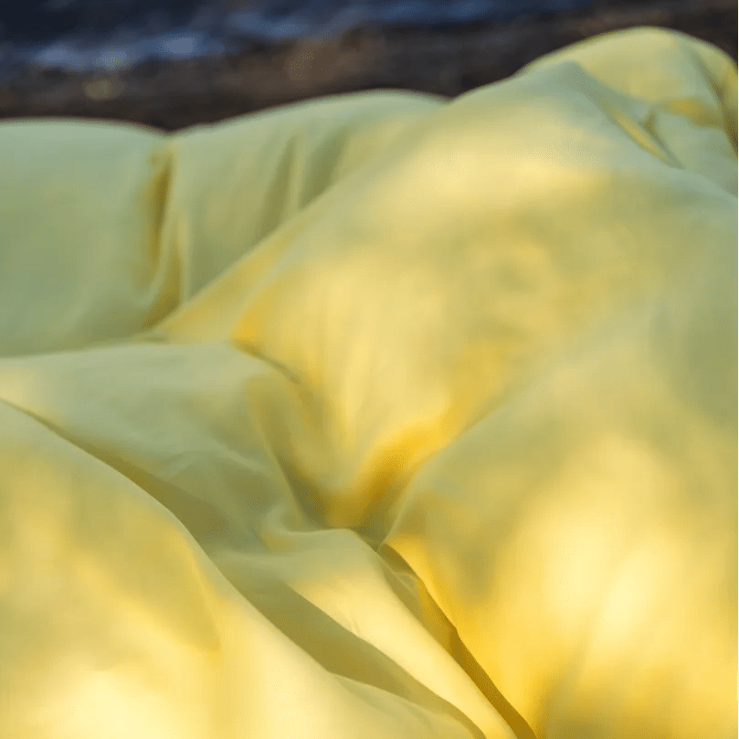 Enjoy Sengesæt i 100% Bambus TC300 fra Turiform | Gul | 140:200x200:220, 60x63 hos uniquebeds home & living 1