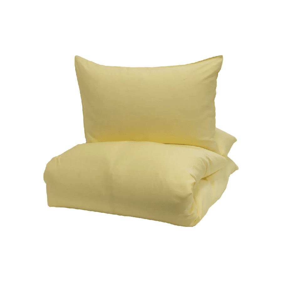 Enjoy Sengesæt i 100% Bambus TC300 fra Turiform | Gul | 140:200x200:220, 60x63 hos uniquebeds home & living