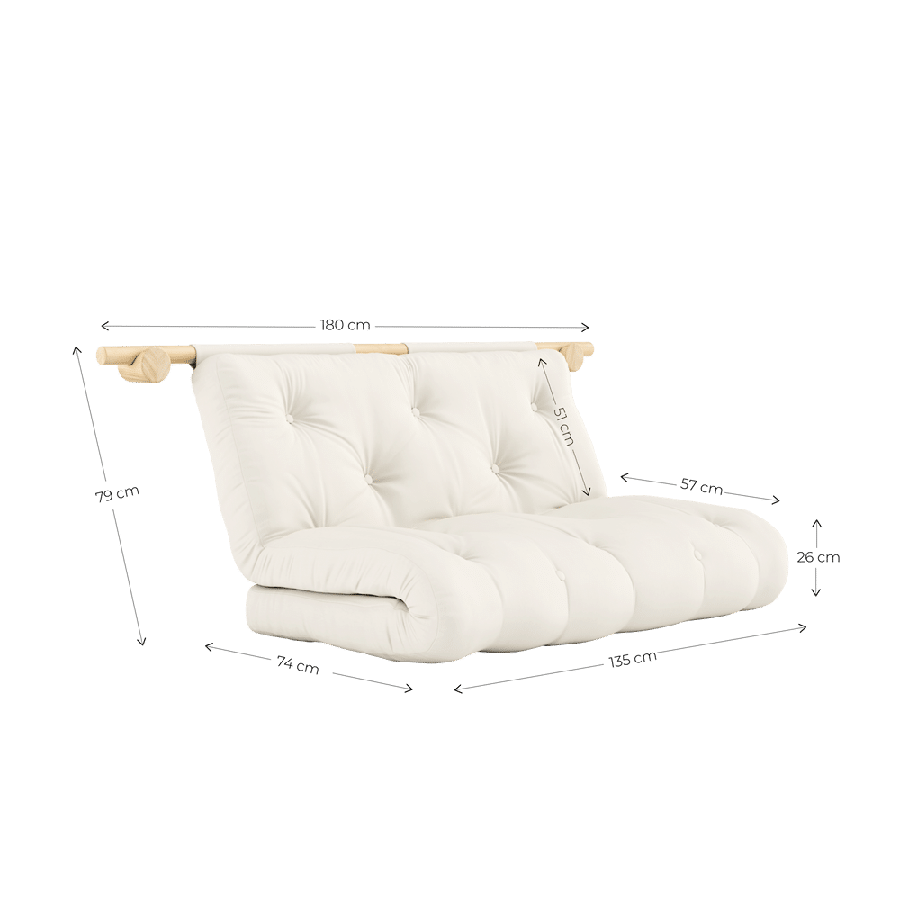 Hooked Sovesofa Fra Karup Design | Japandi - Flere Farver 4
