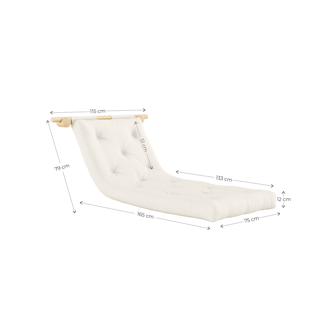 Hooked Sovestol Fra Karup Design | Japandi - Flere Farver 3