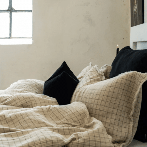 Mio Sengesæt i 100% Bomuld TC178 fra Turiform | Beige | 140x200/220, 60x63
