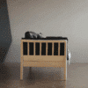 K129 2-Personers Sofa med Træben fra Scandinavian Upholstery | Flere Farver 1