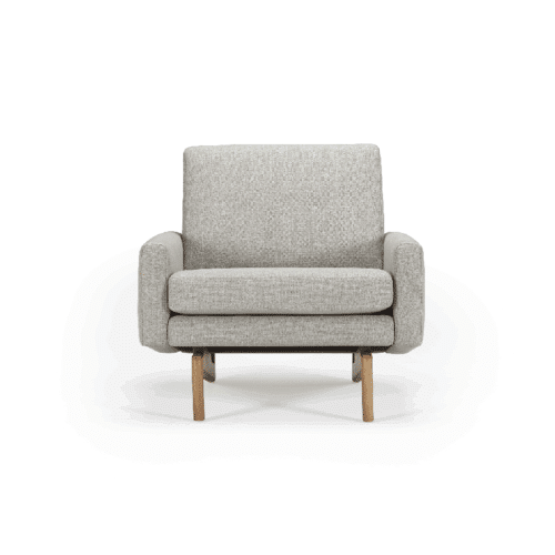 K200 Lænestol / Loungestol med Egetræsben fra Kragelund / Scandinavian Upholstery | Flere Farver