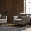 K370 1-Personers : Lænestol Sofa med Egetræsben fra Scandinavian Upholstery | Flere Farver