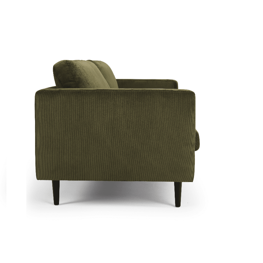 K370 2,5-Personers Sofa med Egetræsben fra Scandinavian Upholstery | Flere Farver