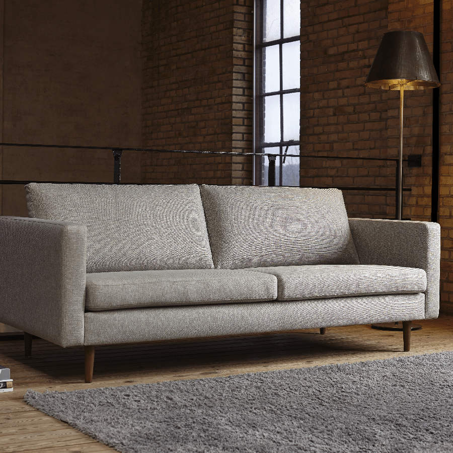 K370 3-seater sofa Scandinavian Upholstery at Uniquebeds