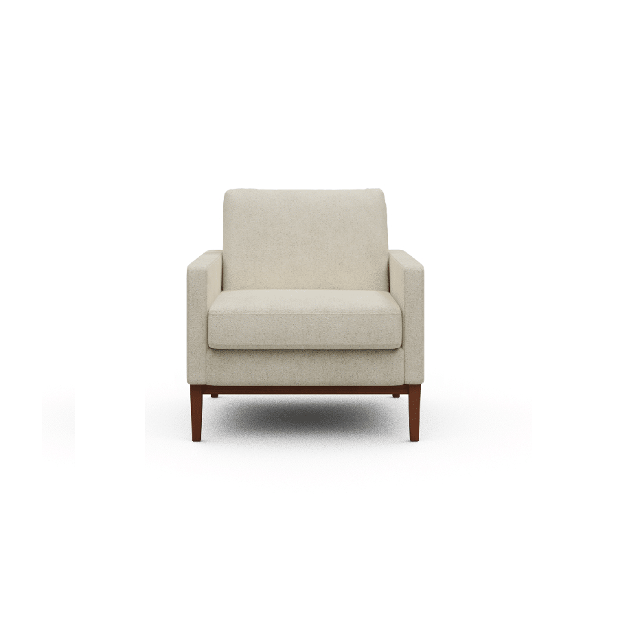 K373 1-Personers Sofa med Egetræsben fra Scandinavian Upholstery | Flere Farver